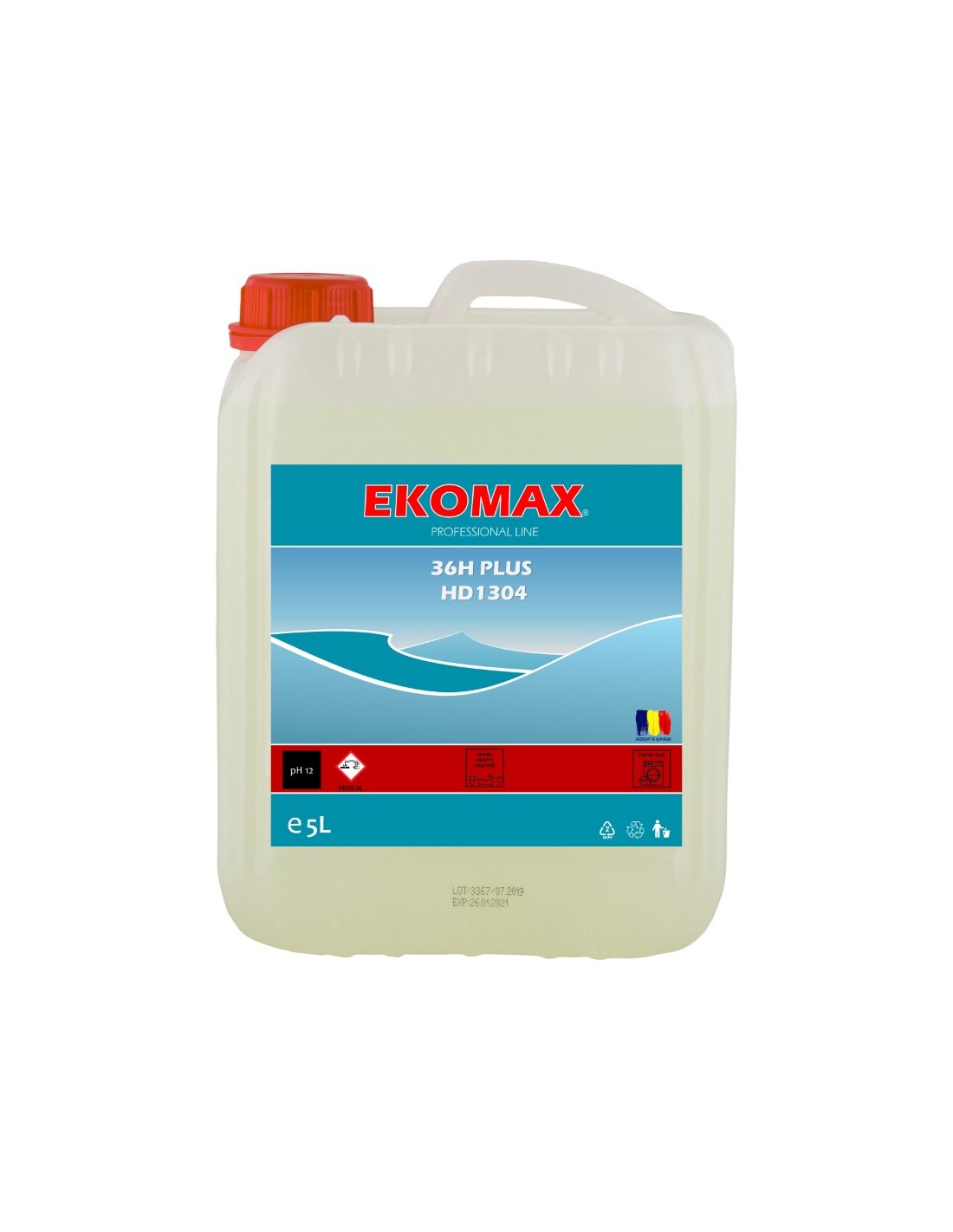 36H Plus detergent pe baza de clor canistra 5 litri 36H Plus detergent pe baza de clor canistra 5 litri