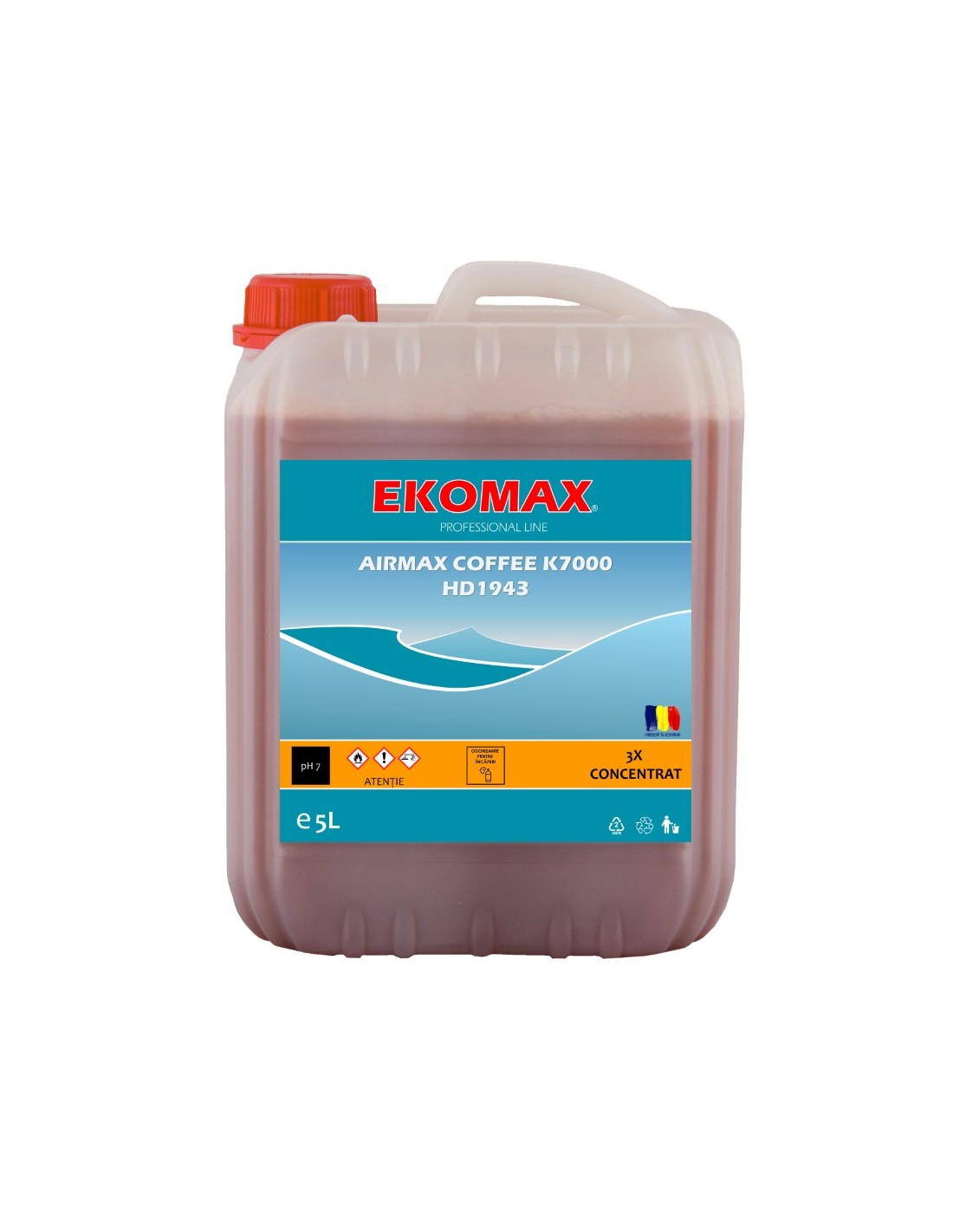 Airmax Coffee K7000 odorizant profesional canistra 5 litri Airmax Coffee K7000 odorizant profesional canistra 5 litri