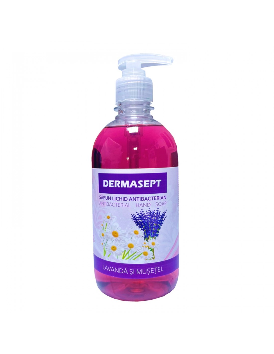 Dermasept sapun lichid antibacterian 500 ml cu pompita Dermasept sapun lichid antibacterian 500 ml cu pompita