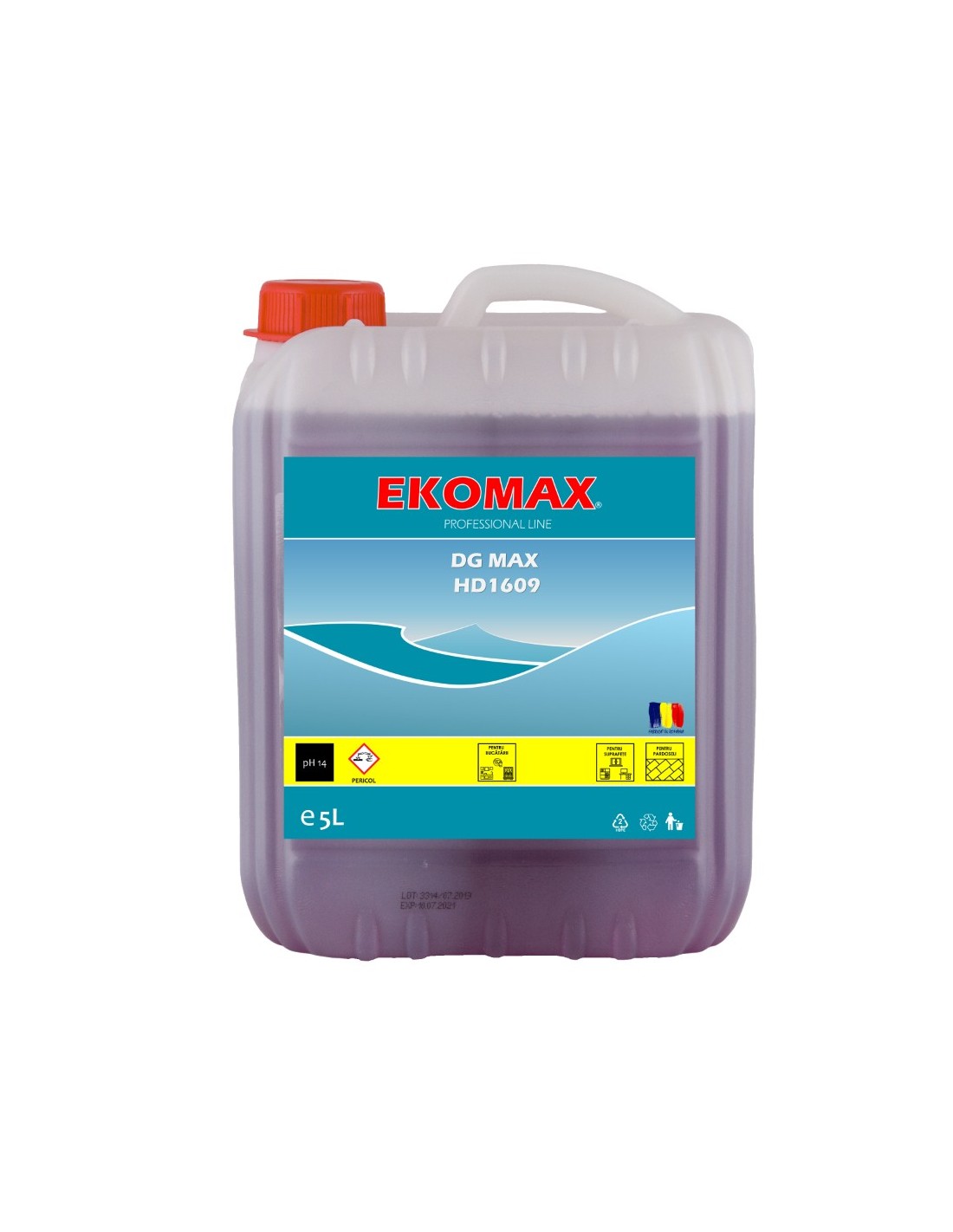 Dg Max detergent spumant alcalin canistra 5 litri Dg Max detergent spumant alcalin canistra 5 litri