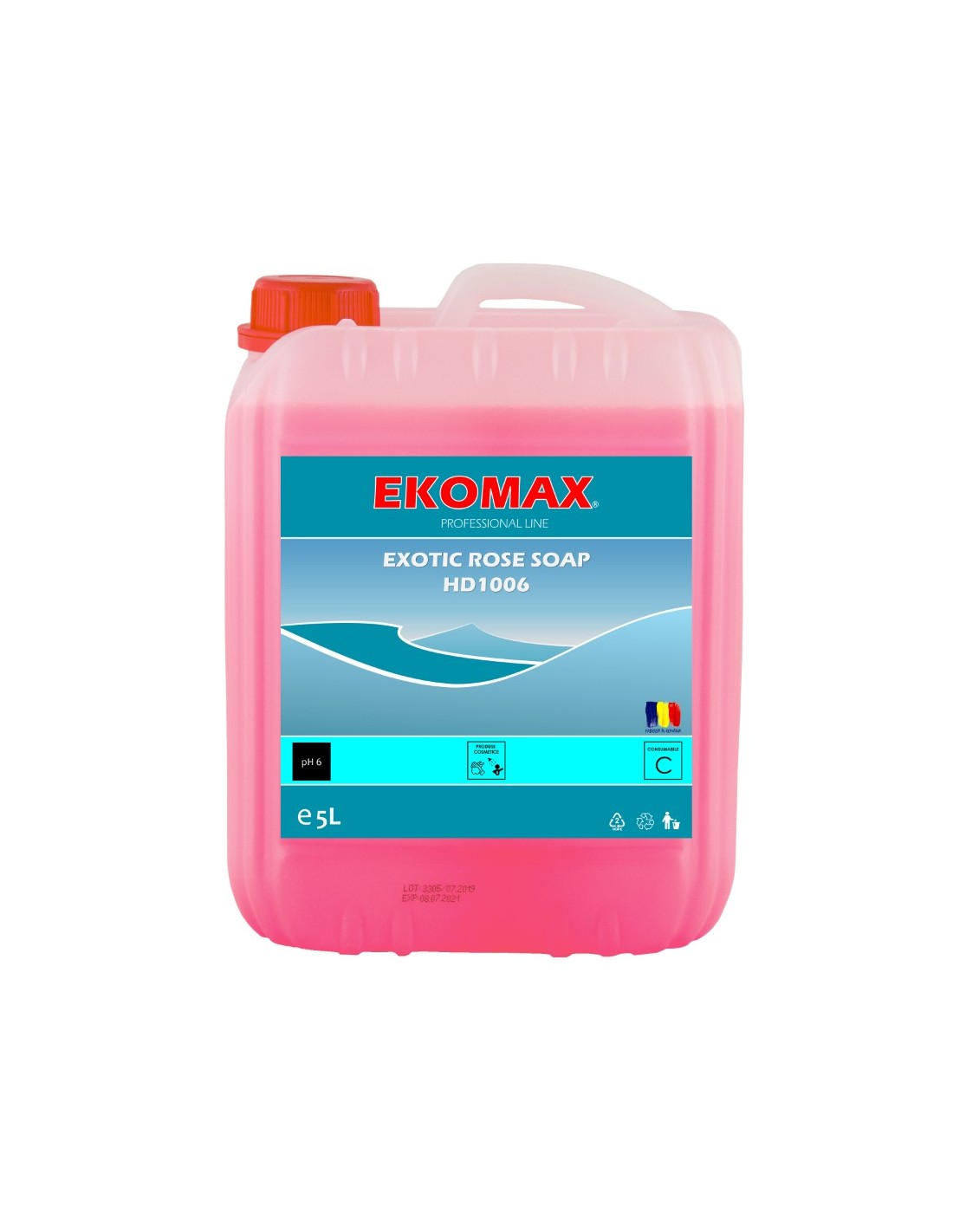 Exotic Rose Soap sapun lichid canistra 5 litri Exotic Rose Soap sapun lichid canistra 5 litri
