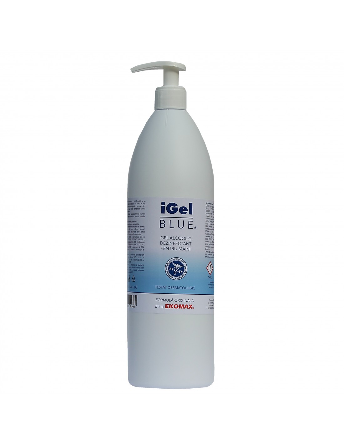iGel Blue Gel alcoolic dezinfectant pentru maini flacon 1 litru iGel Blue Gel alcoolic dezinfectant pentru maini flacon 1 litru