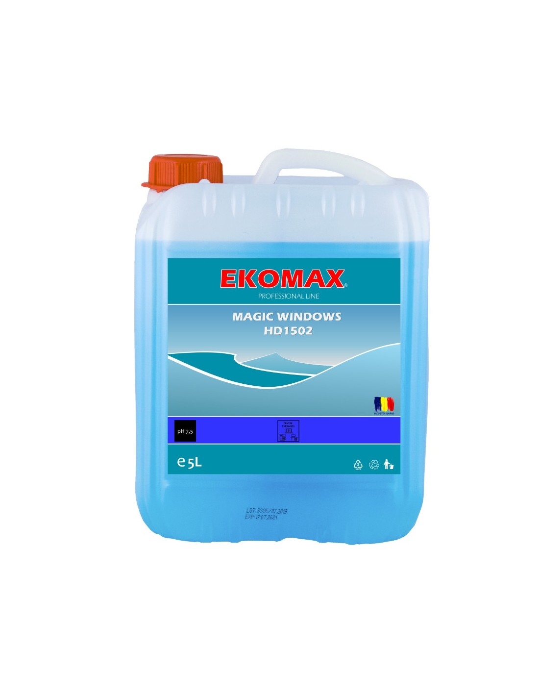 Magic Windows detergent geamuri canistra 5 litri Magic Windows detergent geamuri canistra 5 litri
