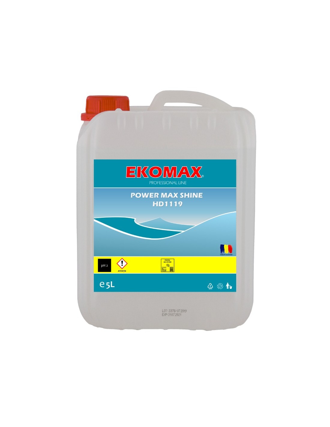 Power Max Shine agent limpezire masina spalat vase canistra 5 litri Power Max Shine agent limpezire masina spalat vase canistra 5 litri