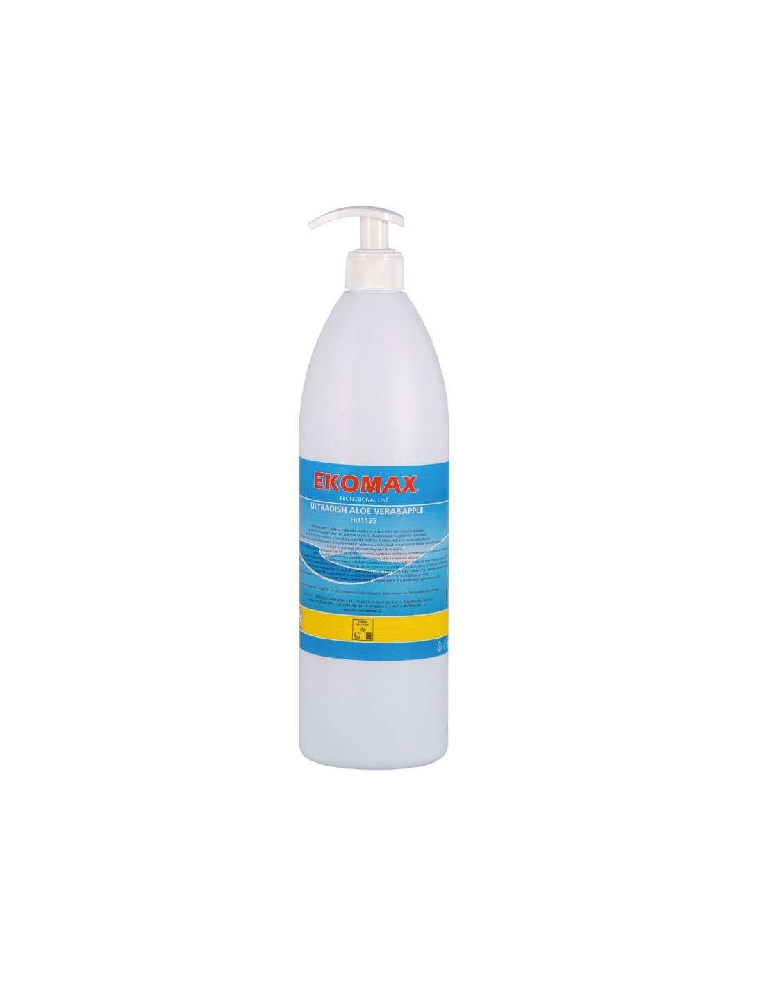 Ultradish Aloe Vera & Apple detergent vase manual flacon 1 litru Ultradish Aloe Vera & Apple detergent vase manual flacon 1 litru