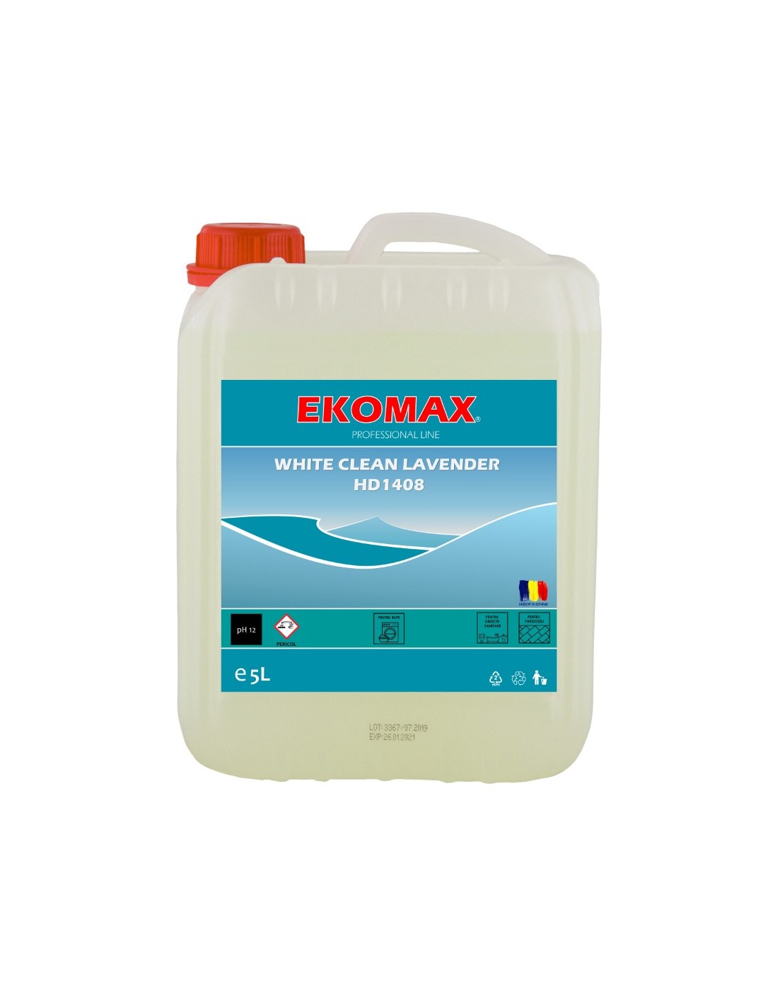 White Clean Lavender inalbitor de uz general canistra 5 litri White Clean Lavender inalbitor de uz general canistra 5 litri