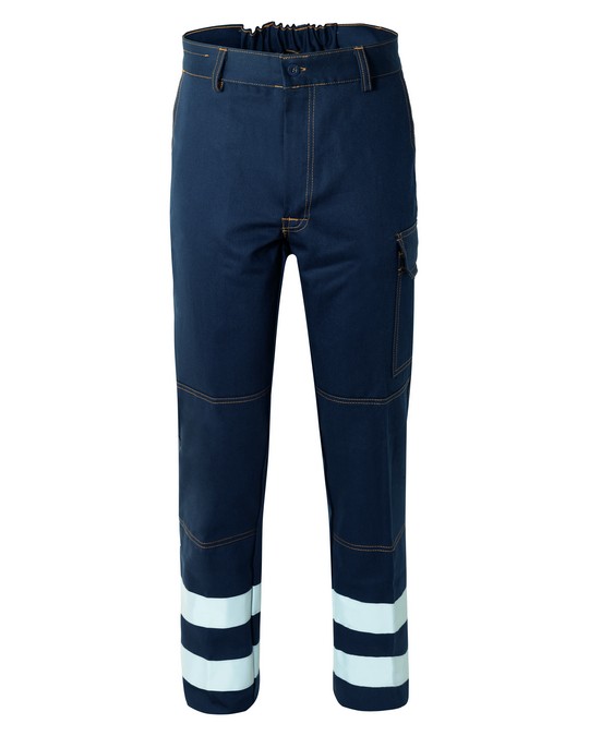 Pantalon SerioPlus + cu dungi reflectorizante Pantalon SerioPlus + cu dungi reflectorizante