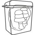 CONICDE010 - SAC DE 10 PERECHI DE DOPURI PENTRU URECHI, DETECTABILE, DIN POLIURETAN