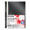 Dosar cu sina si 2 perforatii Office Products, A4, plastic, 50 bucati/set, negru Dosar cu sina si 2 perforatii Office Products, A4, plastic, 50 bucati/set, negru