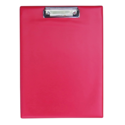 Clipboard simplu, A4, PVC, rosu