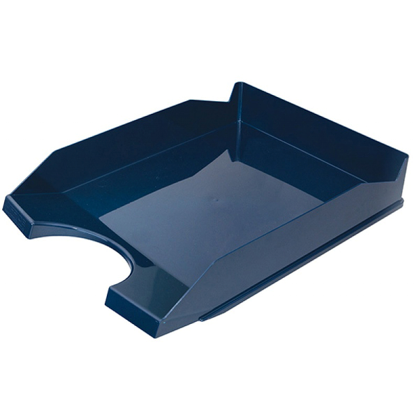 Tavita pentru documente Office Products, albastru inchis Tavita pentru documente Office Products, albastru inchis