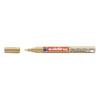 Marker permanent Edding 751 cu vopsea, corp metalic, varf rotund, 1-2 mm, auriu Marker permanent Edding 751 cu vopsea, corp metalic, varf rotund, 1-2 mm, auriu