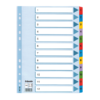 index Esselte Mylar, 1-12, A4 index Esselte Mylar, 1-12, A4
