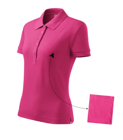 Cotton tricou polo pentru damă Cotton tricou polo pentru damă