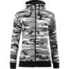 Camo Zipper hanorac pentru damă Camo Zipper hanorac pentru damă