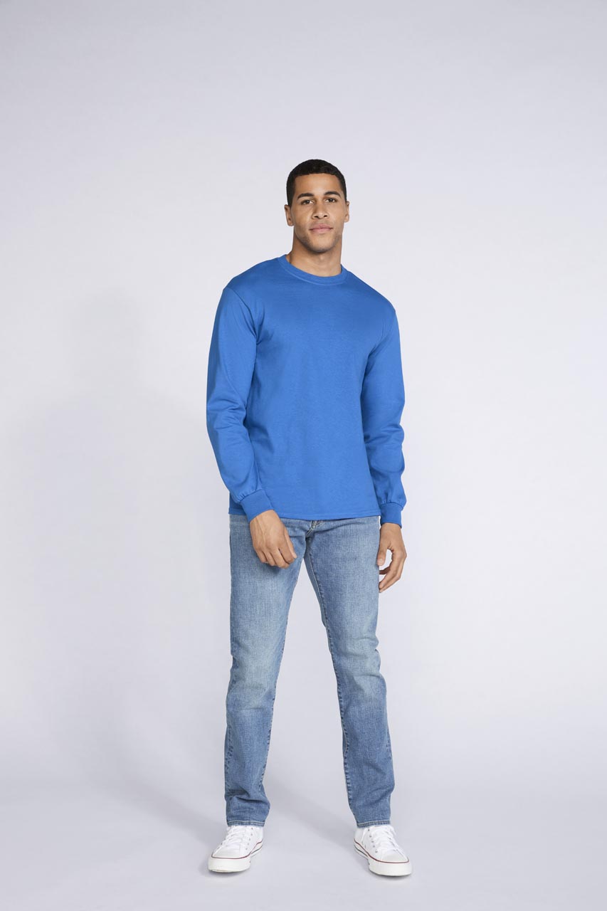 T-SHIRT TRICOU CLASIC MANECI LUNGI ULTRA COTTON T-SHIRT TRICOU CLASIC MANECI LUNGI ULTRA COTTON