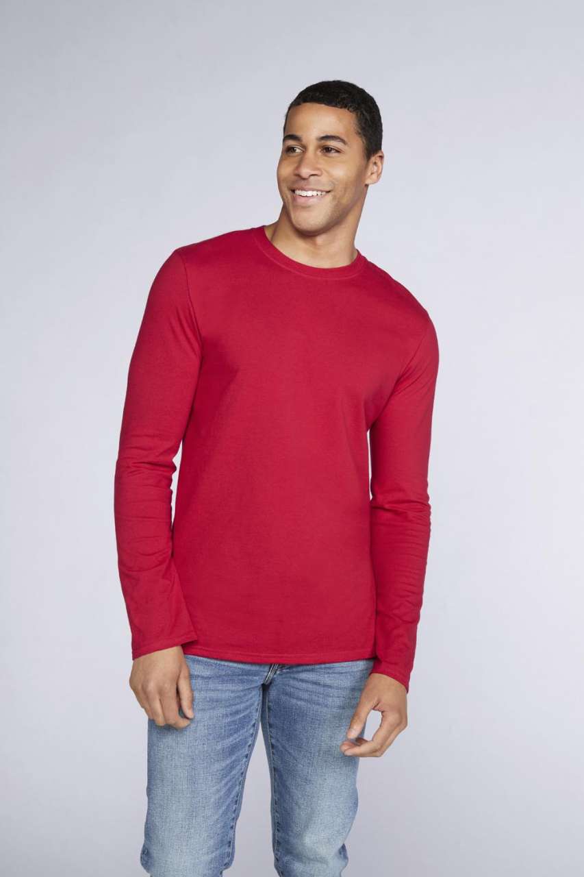 T-SHIRT TRICOU SOFTSTYLE MANECI LUNGI T-SHIRT TRICOU SOFTSTYLE MANECI LUNGI