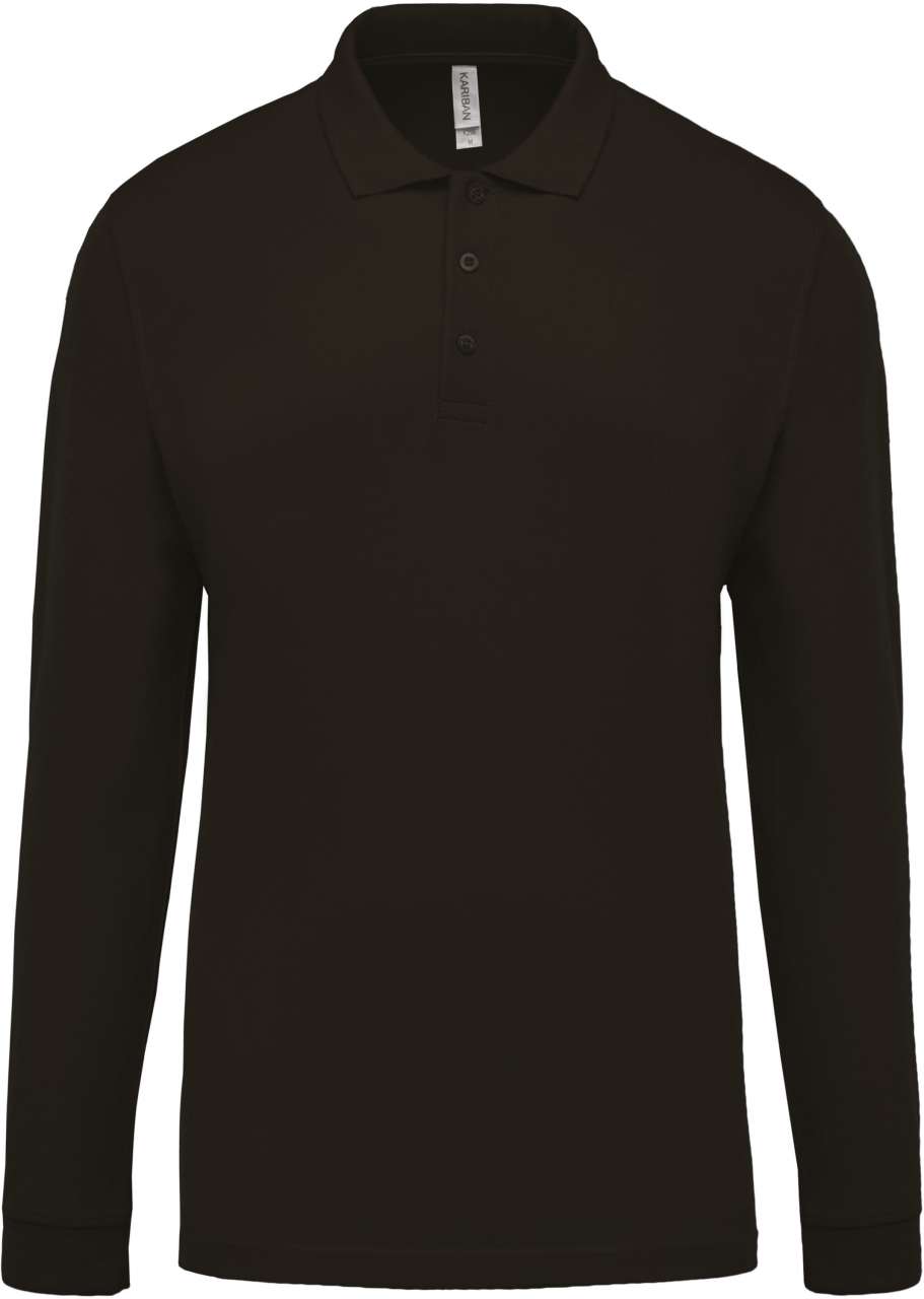 POLOSHIRT TRICOU POLO MANECI LUNGI KARIBAN BARBATI POLOSHIRT TRICOU POLO MANECI LUNGI KARIBAN BARBATI