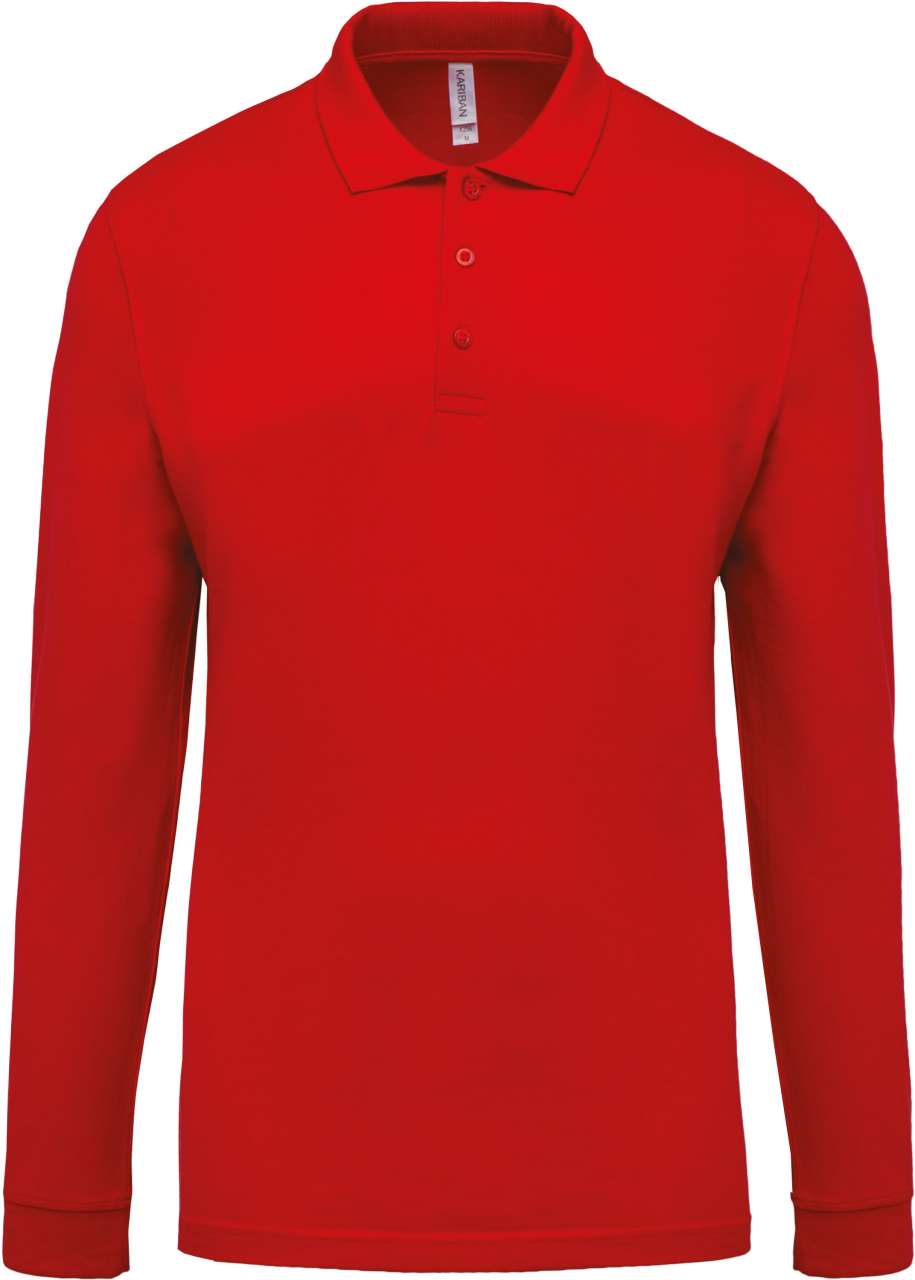 POLOSHIRT TRICOU POLO MANECI LUNGI KARIBAN BARBATI POLOSHIRT TRICOU POLO MANECI LUNGI KARIBAN BARBATI