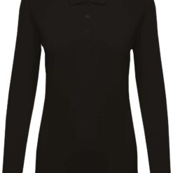 POLOSHIRT TRICOU POLO MANECI LUNGI KARIBAN DAMA