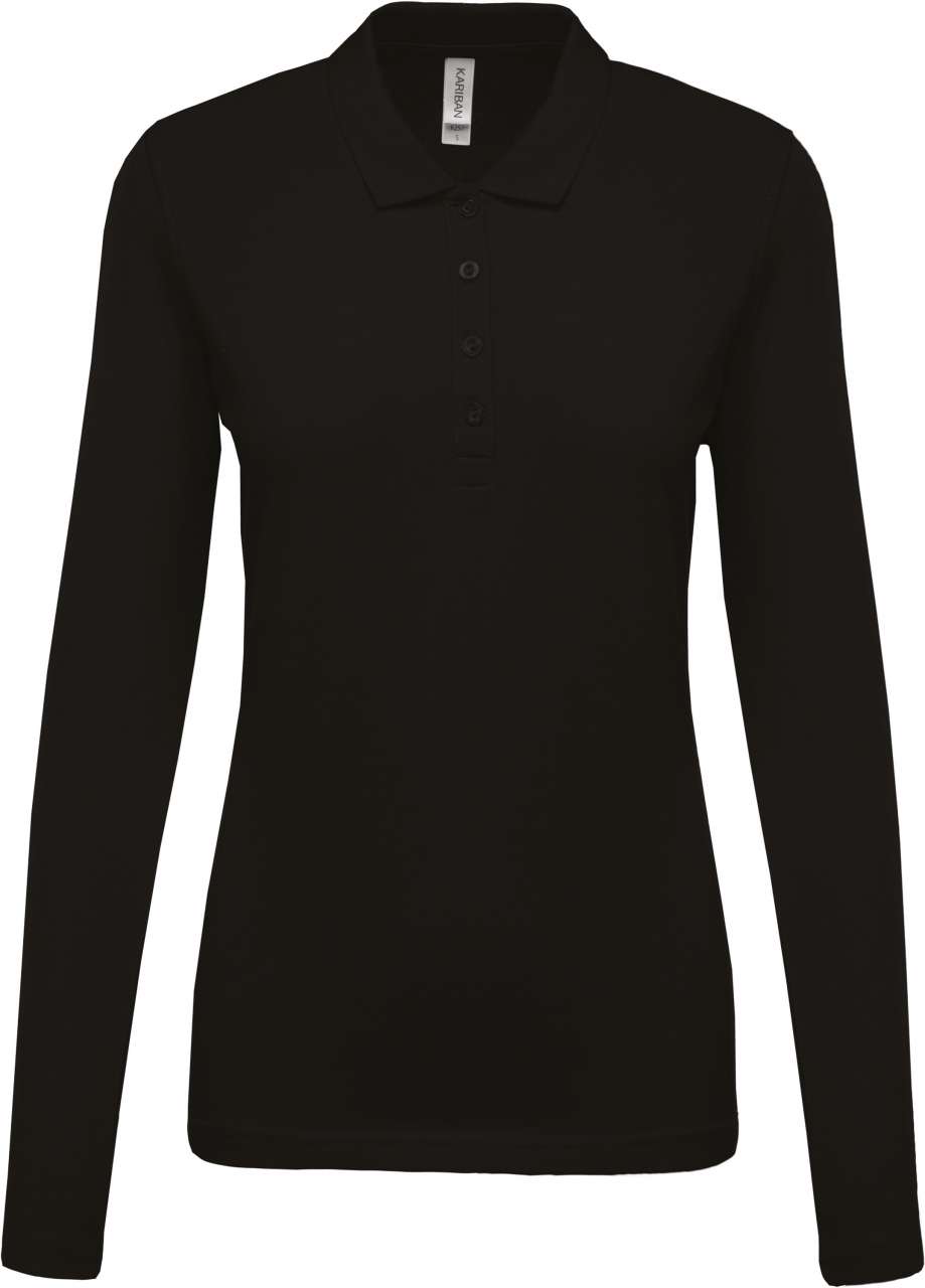 POLOSHIRT TRICOU POLO MANECI LUNGI KARIBAN DAMA POLOSHIRT TRICOU POLO MANECI LUNGI KARIBAN DAMA