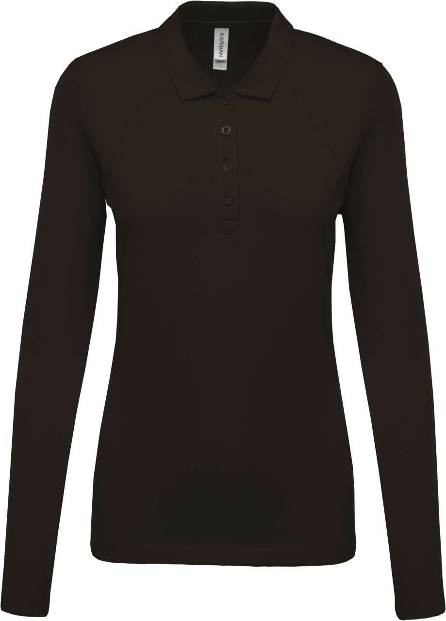 POLOSHIRT TRICOU POLO MANECI LUNGI KARIBAN DAMA POLOSHIRT TRICOU POLO MANECI LUNGI KARIBAN DAMA