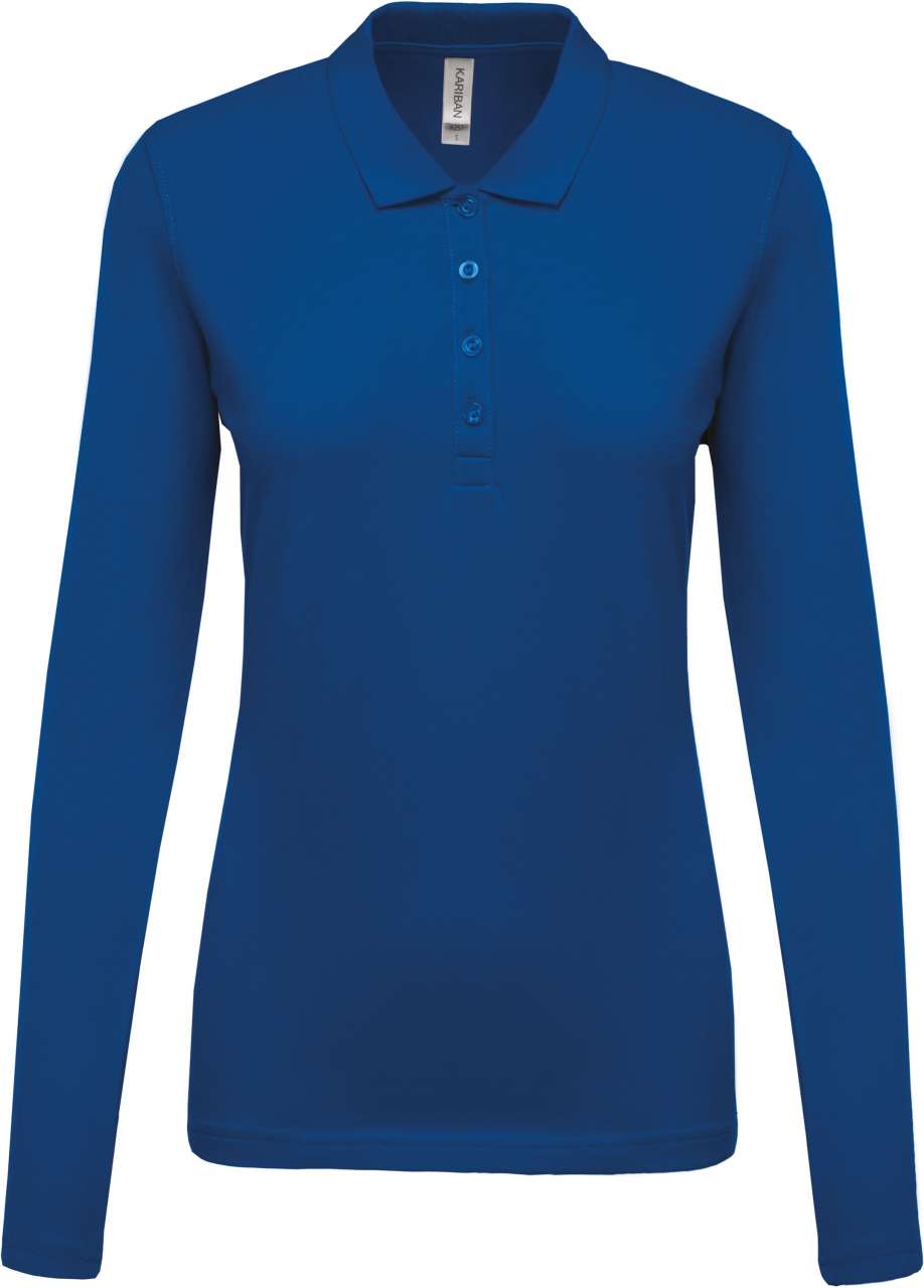 POLOSHIRT TRICOU POLO MANECI LUNGI KARIBAN DAMA POLOSHIRT TRICOU POLO MANECI LUNGI KARIBAN DAMA