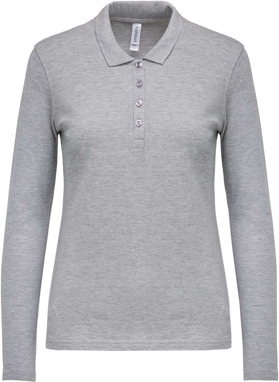POLOSHIRT TRICOU POLO MANECI LUNGI KARIBAN DAMA POLOSHIRT TRICOU POLO MANECI LUNGI KARIBAN DAMA
