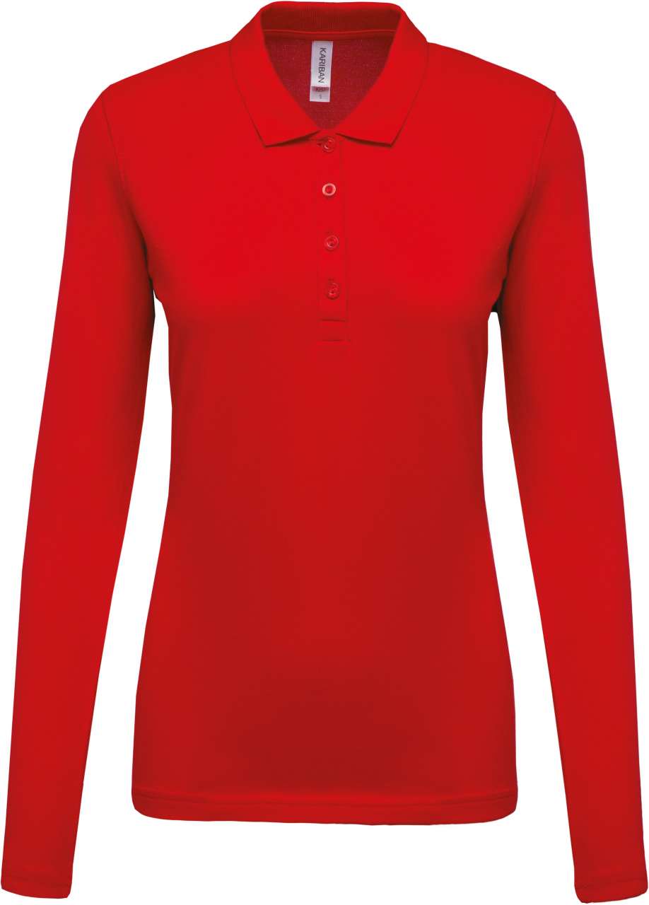 POLOSHIRT TRICOU POLO MANECI LUNGI KARIBAN DAMA POLOSHIRT TRICOU POLO MANECI LUNGI KARIBAN DAMA