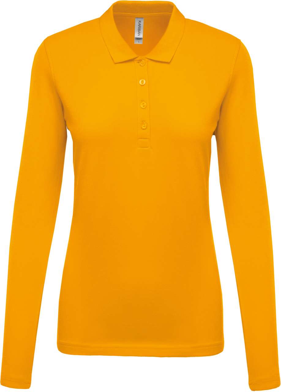POLOSHIRT TRICOU POLO MANECI LUNGI KARIBAN DAMA POLOSHIRT TRICOU POLO MANECI LUNGI KARIBAN DAMA