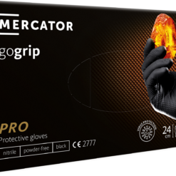 r-p-MERCATOR GOGRIP (black )nitril nepudrate 50 bcu/cut  10 cut/bax M---XXL