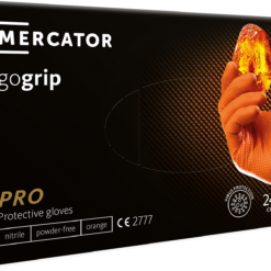 r-p-MERCATOR GOGRIP (orange) nitril nepudrate50 buc/cut 10 cut/baxM-XXL