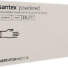 SANTEX MANUSI PUDRATE LATEX 100 buc XS-S-M-L-XL SANTEX MANUSI PUDRATE LATEX 100 buc XS-S-M-L-XL