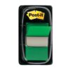 Index Post-it® Clasic,  25.4 x 43.2 mm, verde