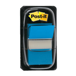 Index Post-it® Clasic,  25.4 x 43.2 mm, albastru