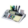 Suport pentru accesorii de birou 3M C50, echipat, argintiu Suport pentru accesorii de birou 3M C50, echipat, argintiu
