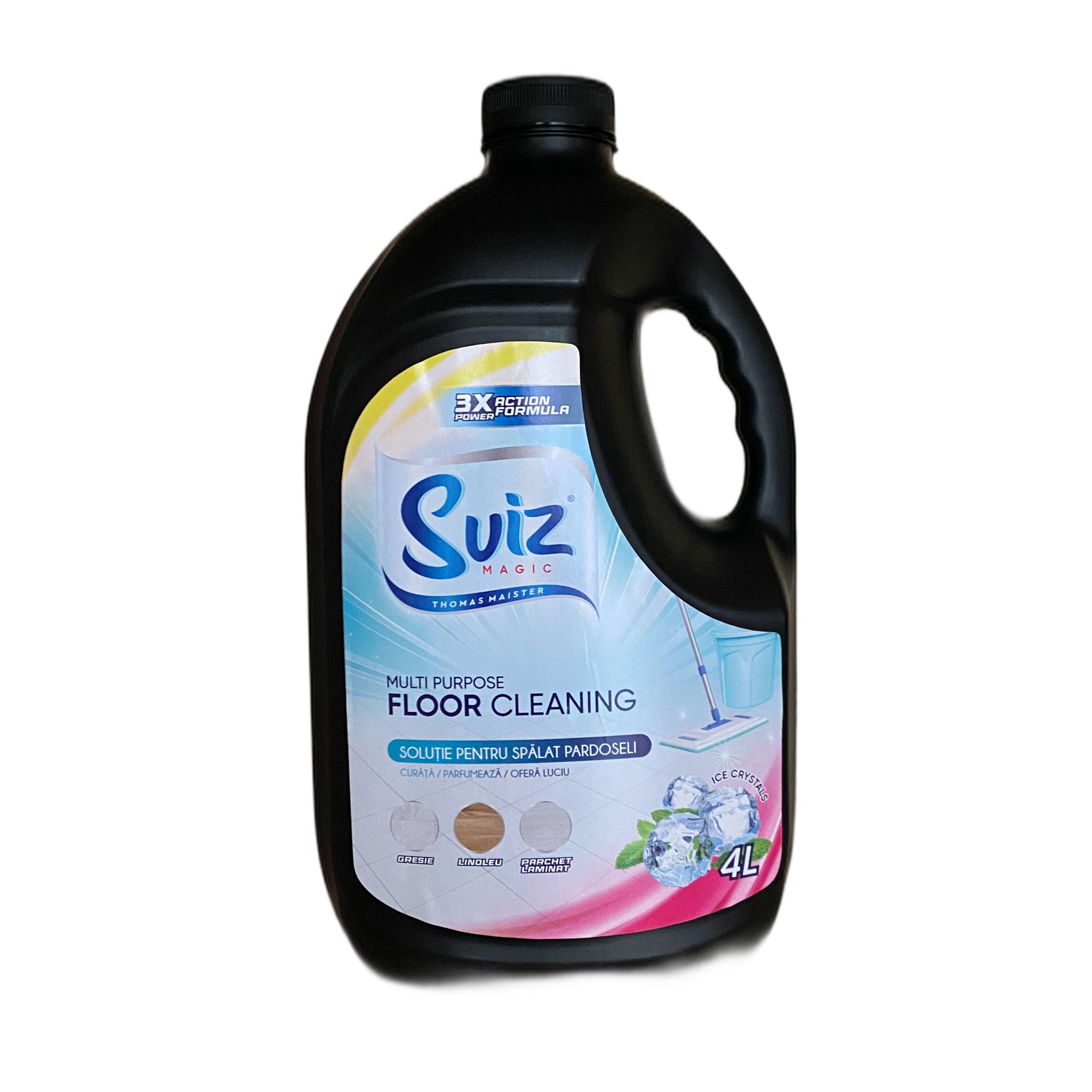 Detergent pentru curatat pardoseli SVIZ MAGIC, 4 L Detergent pentru curatat pardoseli SVIZ MAGIC, 4 L