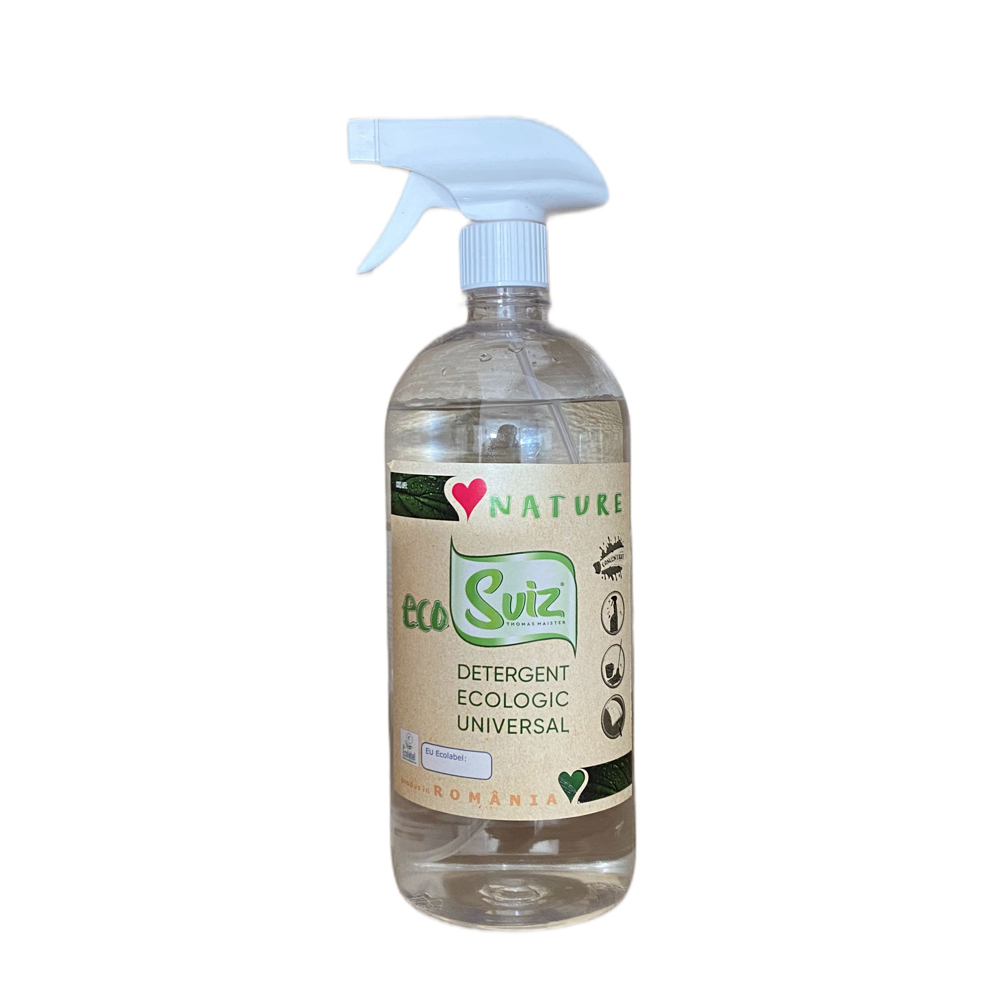 Detergent universal pentru curatat Ecosviz, 1 L Detergent universal pentru curatat Ecosviz, 1 L