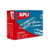 Agrafe pentru birou Apli, 26 mm, zincate, 100 bucati/cutie