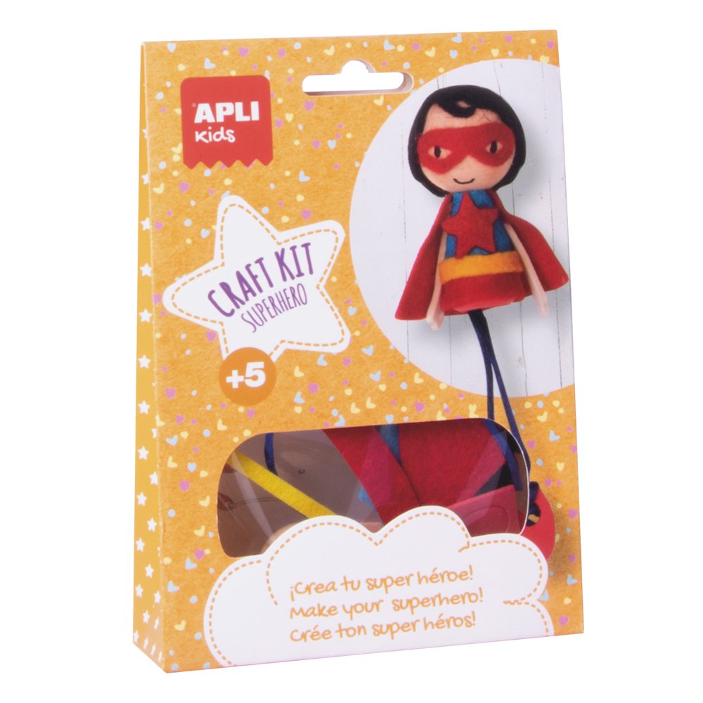Set creativ APLI, super erou Set creativ APLI, super erou