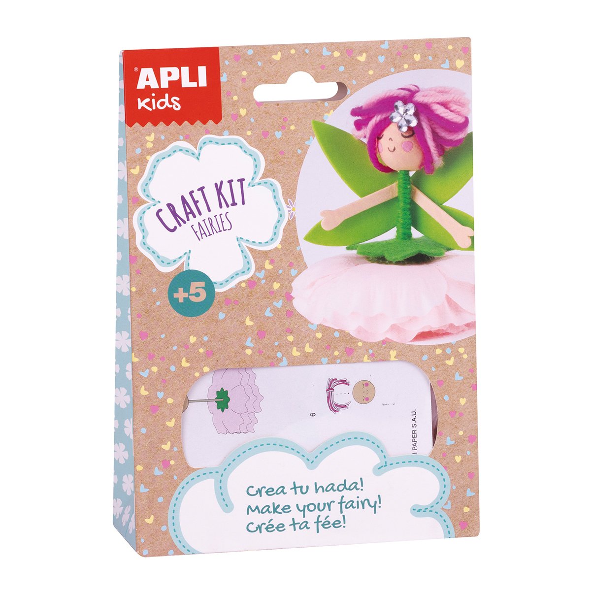 Set creativ Apli, Zana roz Set creativ Apli, Zana roz