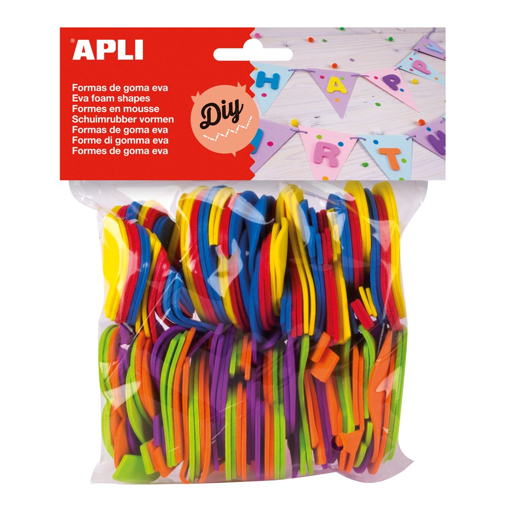 Set numere Apli, diverse culori, 120 bucati/set Set numere Apli, diverse culori, 120 bucati/set