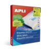 Etichete autoadezive Apli, A4, 210 x 297 mm, 100 bucati, 100 coli/top