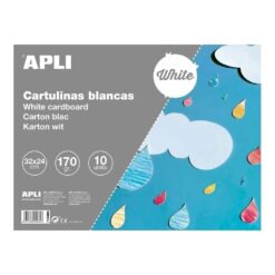 Plansa din carton APLI, culoare alb