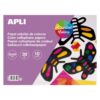 Hartie tip celofan, Apli, dimensiune 320 x 240 mm, culori asortate