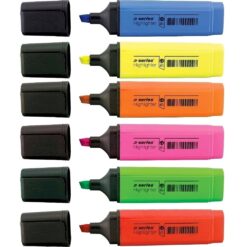 Textmarker A-series, varf 1-5 mm, 8 culori/set