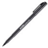 Marker permanent OHP IKON, varf mediu, 1 mm, negru