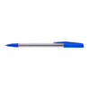 Pix fara mecanism, corp transparent, scriere albastru, 50 bucati/cutie