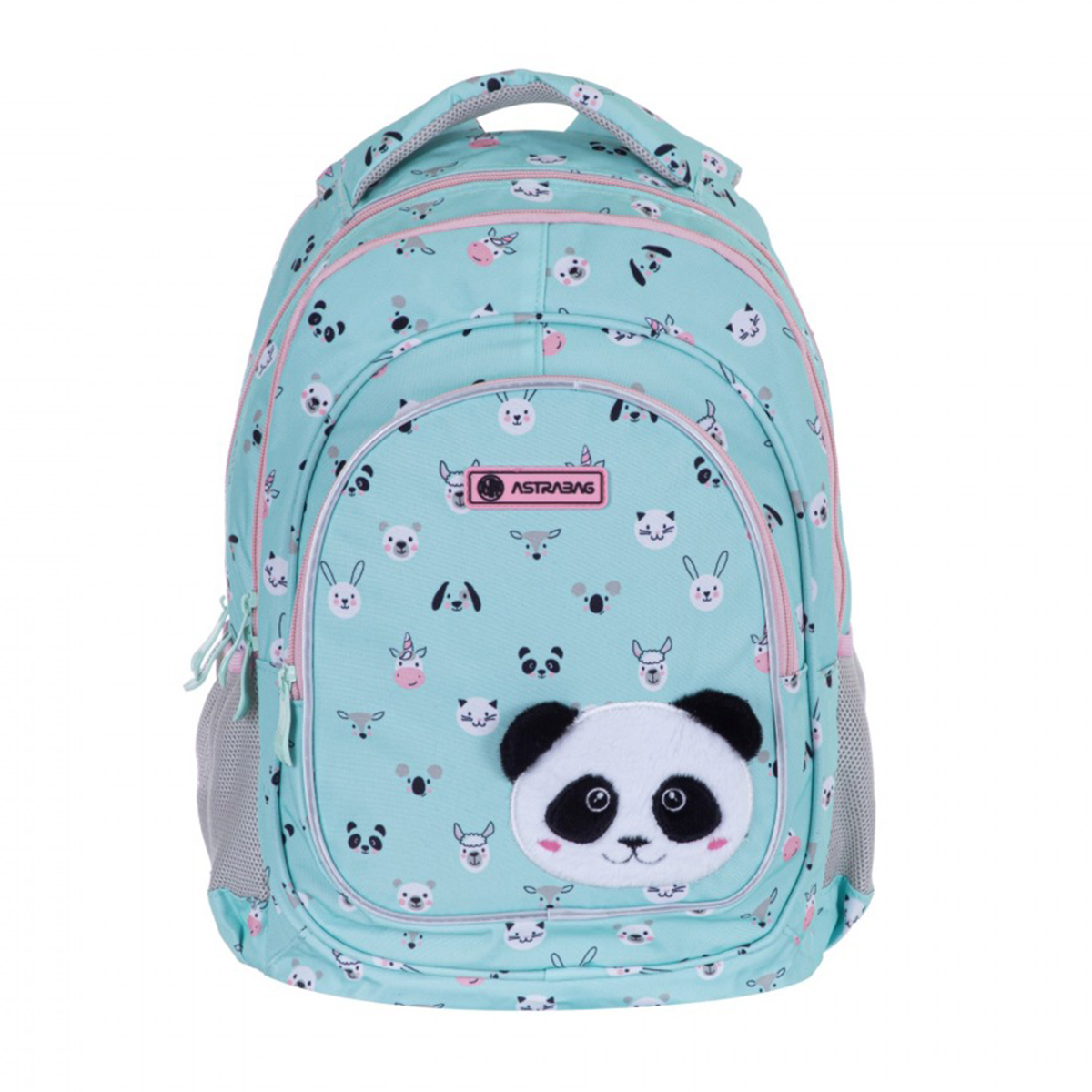 Ghiozdan scolar Astra AB330, 3 compartimente, colectia Panda Ghiozdan scolar Astra AB330, 3 compartimente, colectia Panda