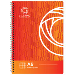 Caiet Bluering, A5, cu spira, 70 file, matematica
